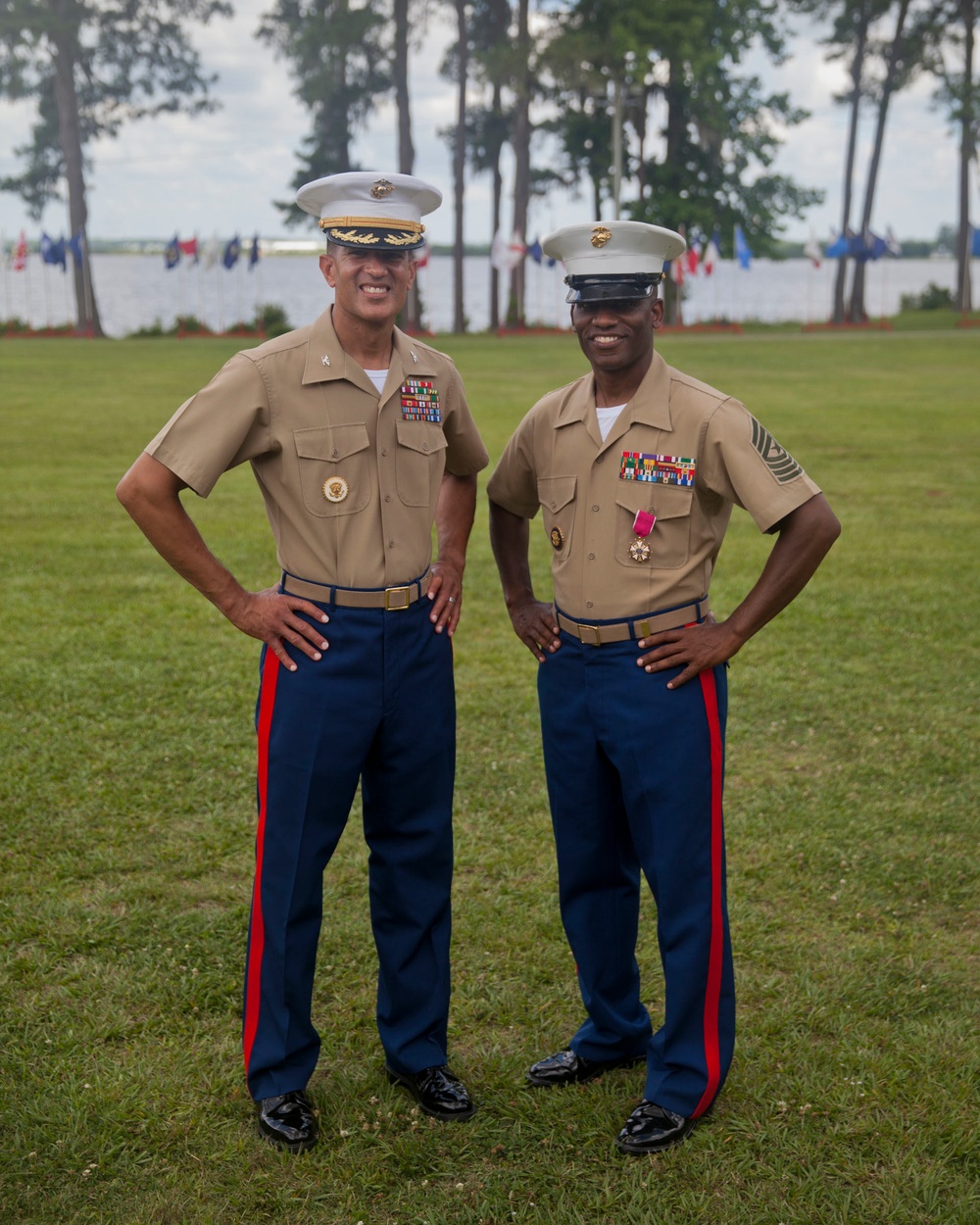 MCCSSS Relief and Appointment and Sgt. Maj. Robinson's Retirement Ceremony