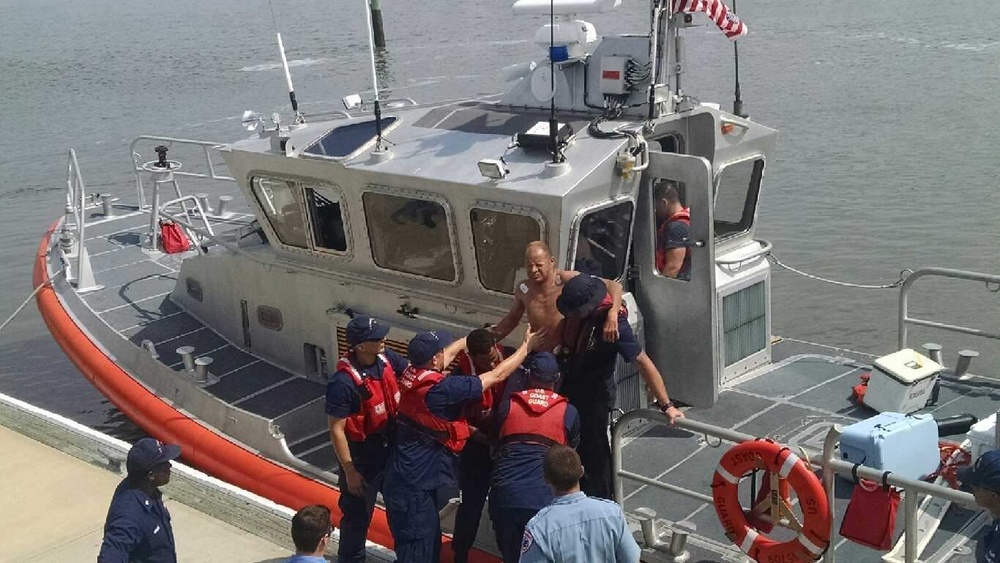 Four boaters rescued off the coast of Charleston, S.C.