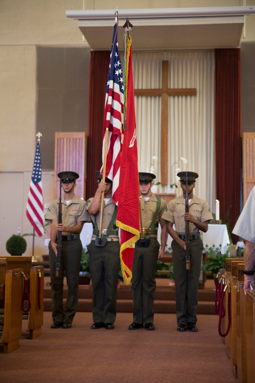 Marines honored during rededication of Miramar chapel