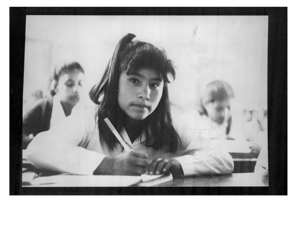 Girl in classroom