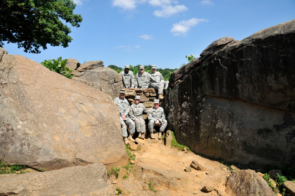 Army staff ride to Gettysburg