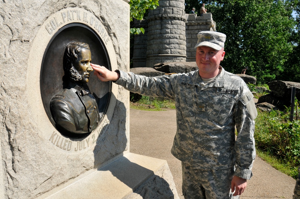 Army staff ride to Gettysburg