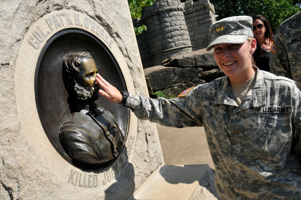 Army staff ride to Gettysburg