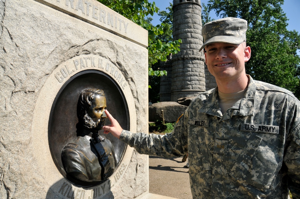 Army staff ride to Gettysburg