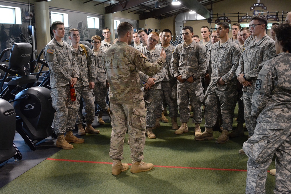 75th Ranger Regiment ROTC visit