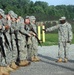 Senior and junior Soldiers teach future leaders marksmanship basics