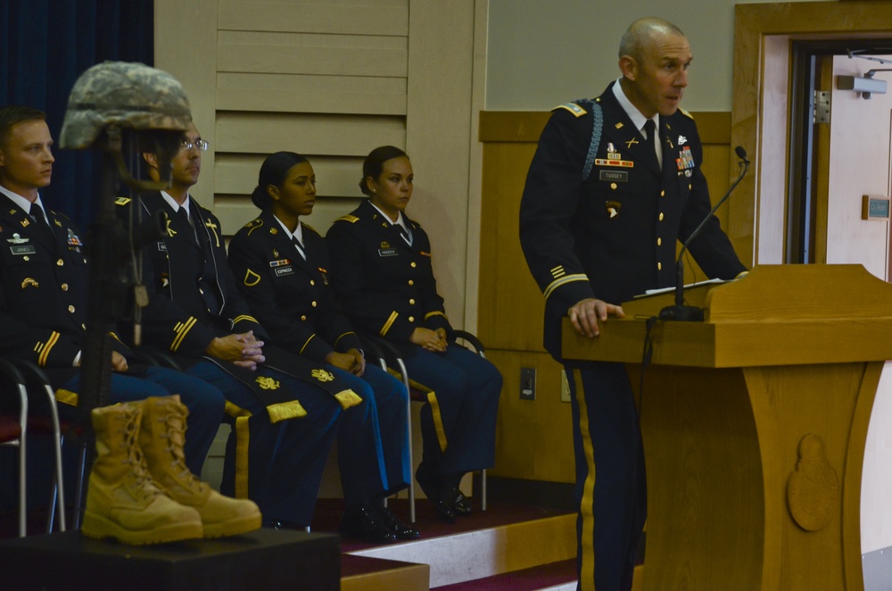 1-9 Cav. honors the passing of Pvt. Michael Carrasco
