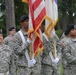 Color guard at change of command ceremony
