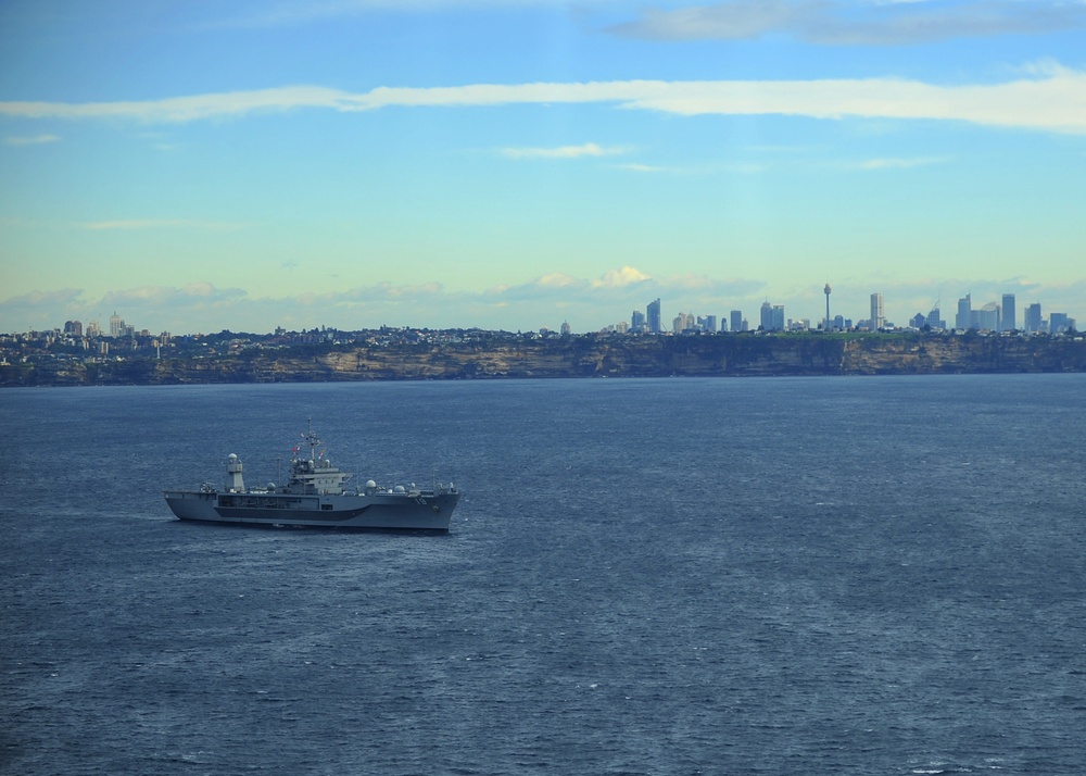 USS Blue Ridge operations