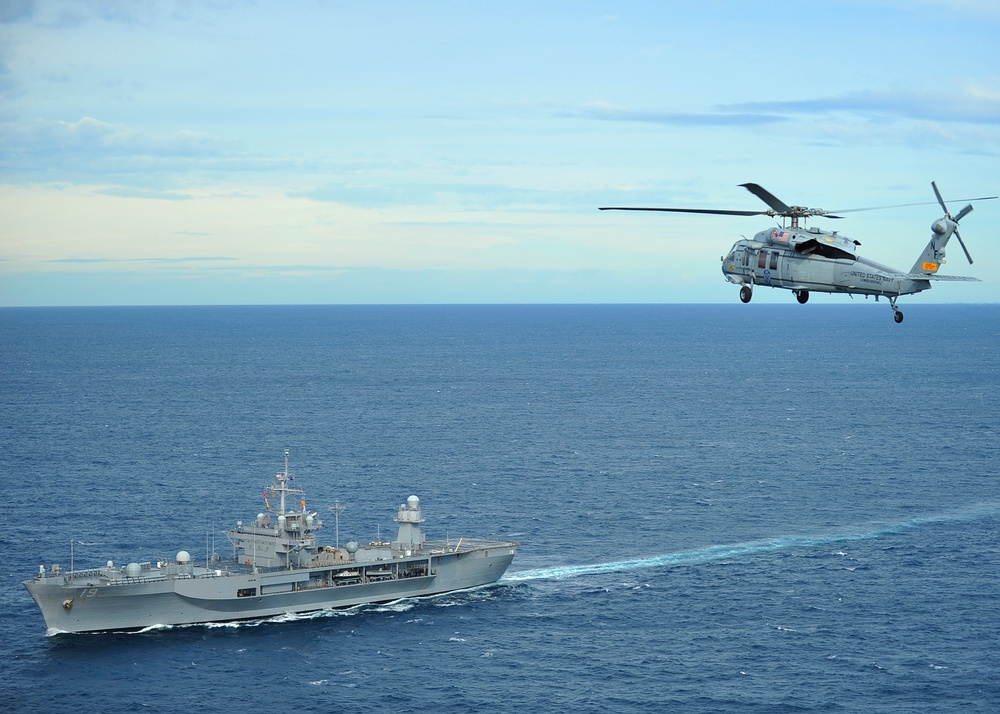 USS Blue Ridge operations