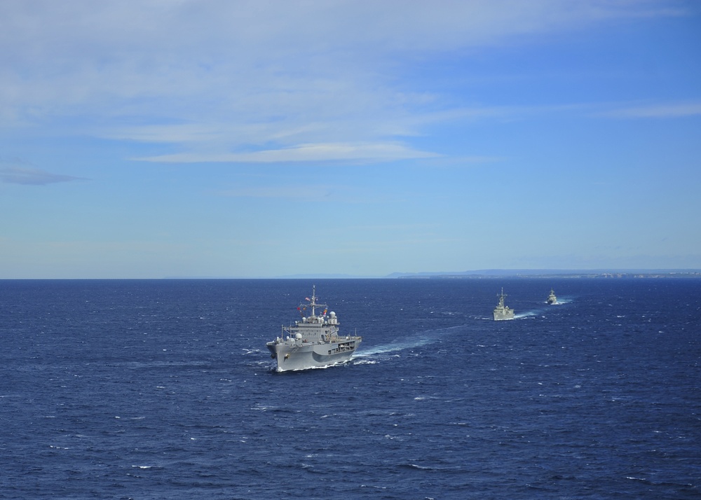 USS Blue Ridge operations