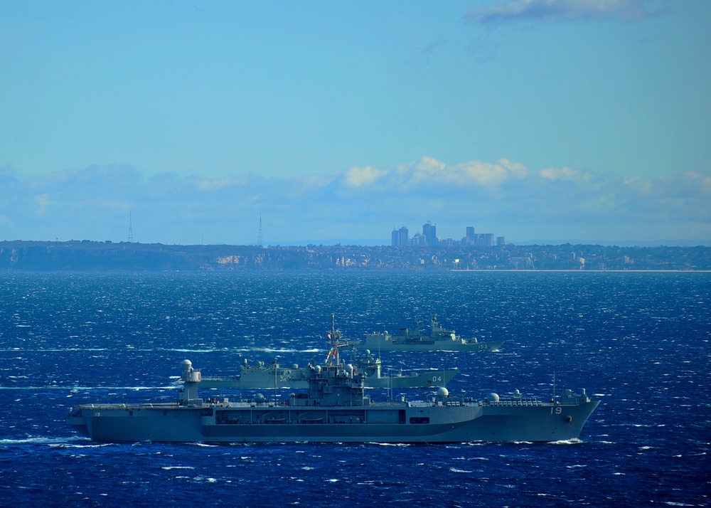 USS Blue Ridge operations