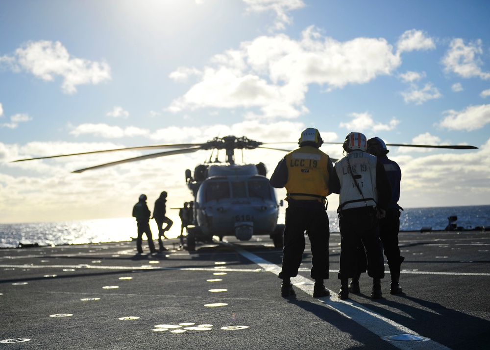 USS Blue Ridge operations