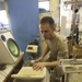 Army biomed technician repairs medical equipment in Honiara