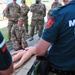 US and Bulgarian Military Police Soldiers train combat lifesaving procedures