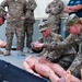 US and Bulgarian Military Police Soldiers train combat life saving procedures