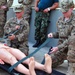 US and Bulgarian Military Police Soldiers train combat lifesaving procedures