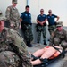 US and Bulgarian Military Police Soldiers train combat lifesaving procedures