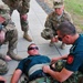 US and Bulgarian Military Police Soldiers train combat lifesaving procedures