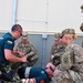 US and Bulgarian Military Police Soldiers train combat lifesaving procedures