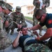 US and Bulgarian Military Police Soldiers train combat life saving procedures