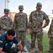 US and Bulgarian Military Police Soldiers train combat lifesaving procedures