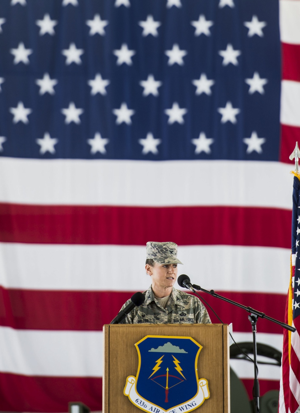 633rd ABW welcomes new commander