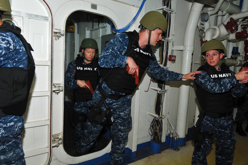 USS Mount Whitney activity