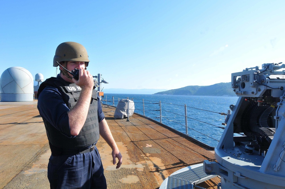 USS Mount Whitney activity