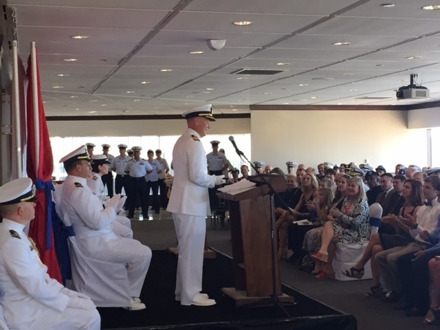 Coast Guard Sector Baltimore holds change of command ceremony, receives new Captain of the Port