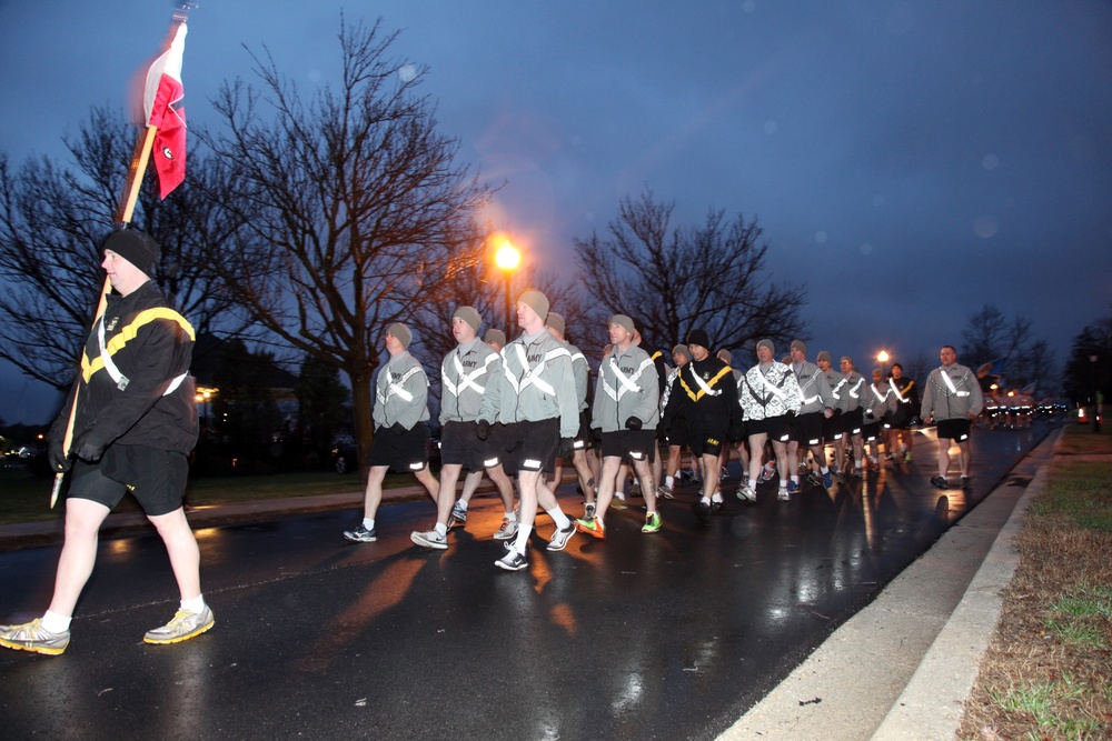 Fort George G. Meade Installation Run for Sexual Assault Awareness and Prevention