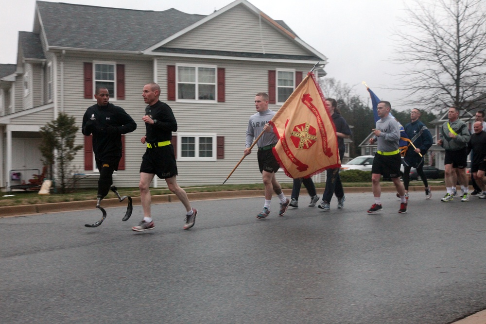 Fort George G. Meade Installation Run for Sexual Assault Awareness and Prevention