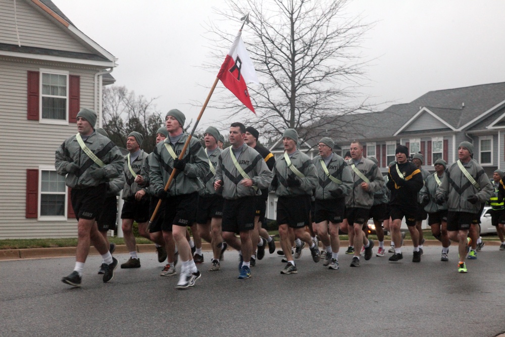 Fort George G. Meade Installation Run for Sexual Assault Awareness and Prevention