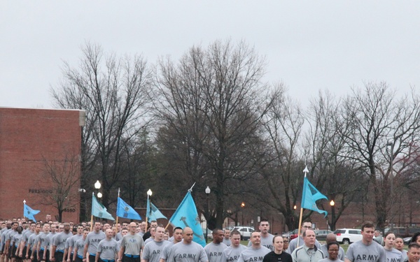 Fort George G. Meade Installation Run for Sexual Assault Awareness and Prevention