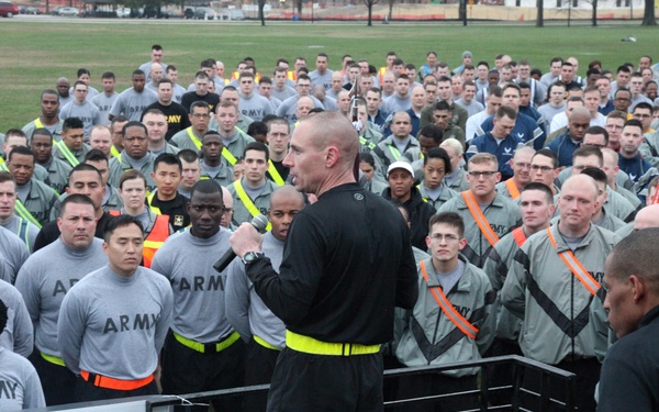 Fort George G. Meade Installation Run for Sexual Assault Awareness and Prevention