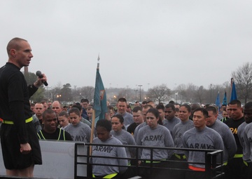 Fort George G. Meade Installation Run for Sexual Assault Awareness and Prevention