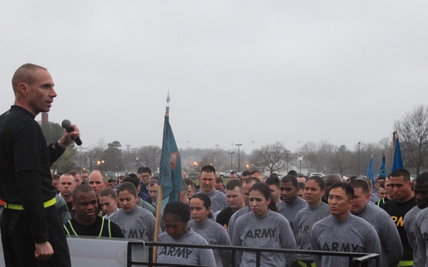 Fort George G. Meade Installation Run for Sexual Assault Awareness and Prevention
