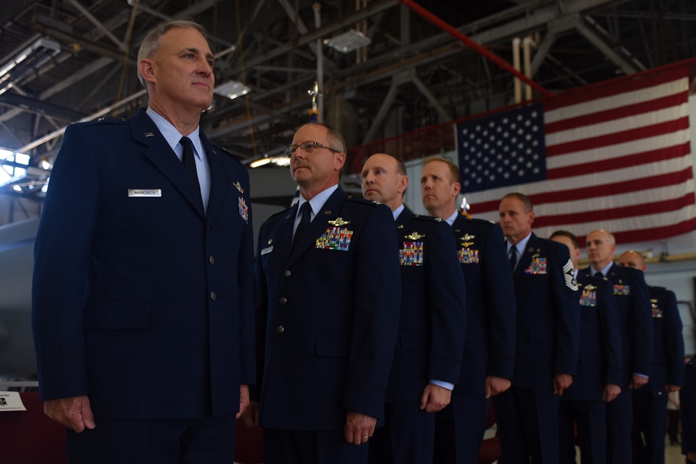 121st Air Refueling Wing change of command