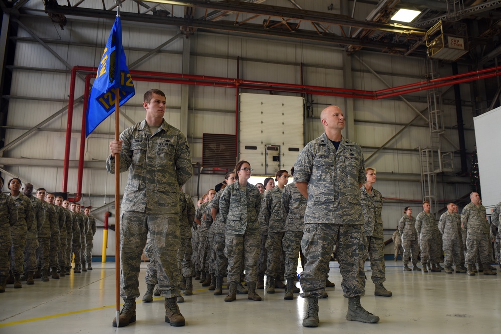 The 121st Air Refueling Wing change of command ceremony