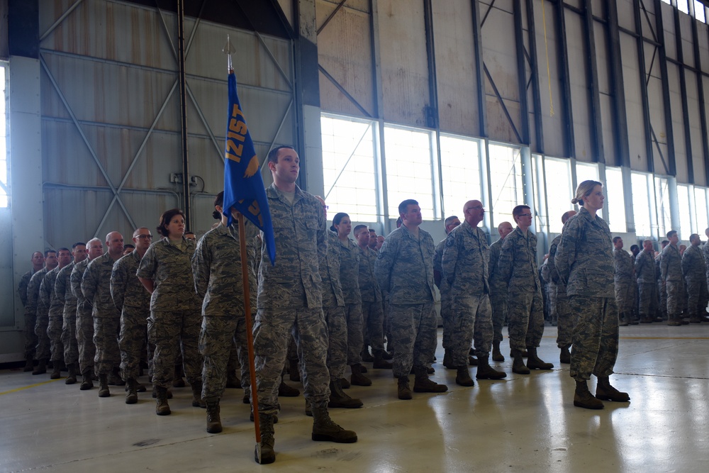 The 121st Air Refueling Wing change of command ceremony