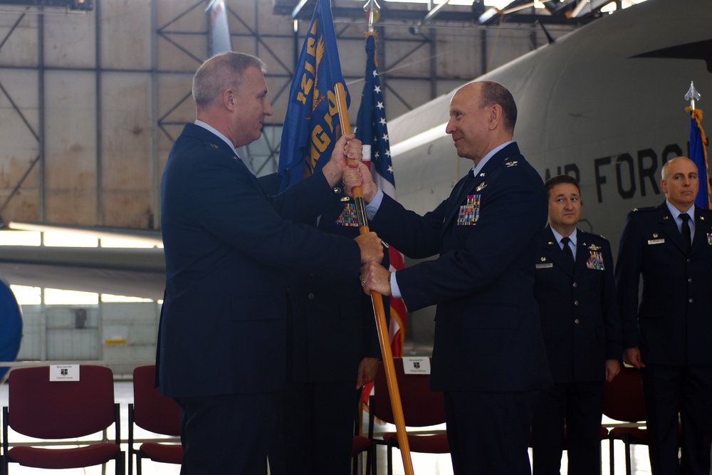 The 121st Air Refueling Wing change of command ceremony