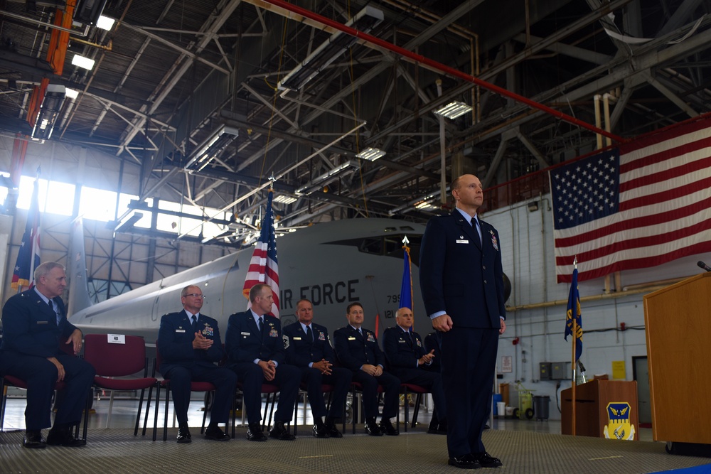 The 121st Air Refueling Wing change of command ceremony