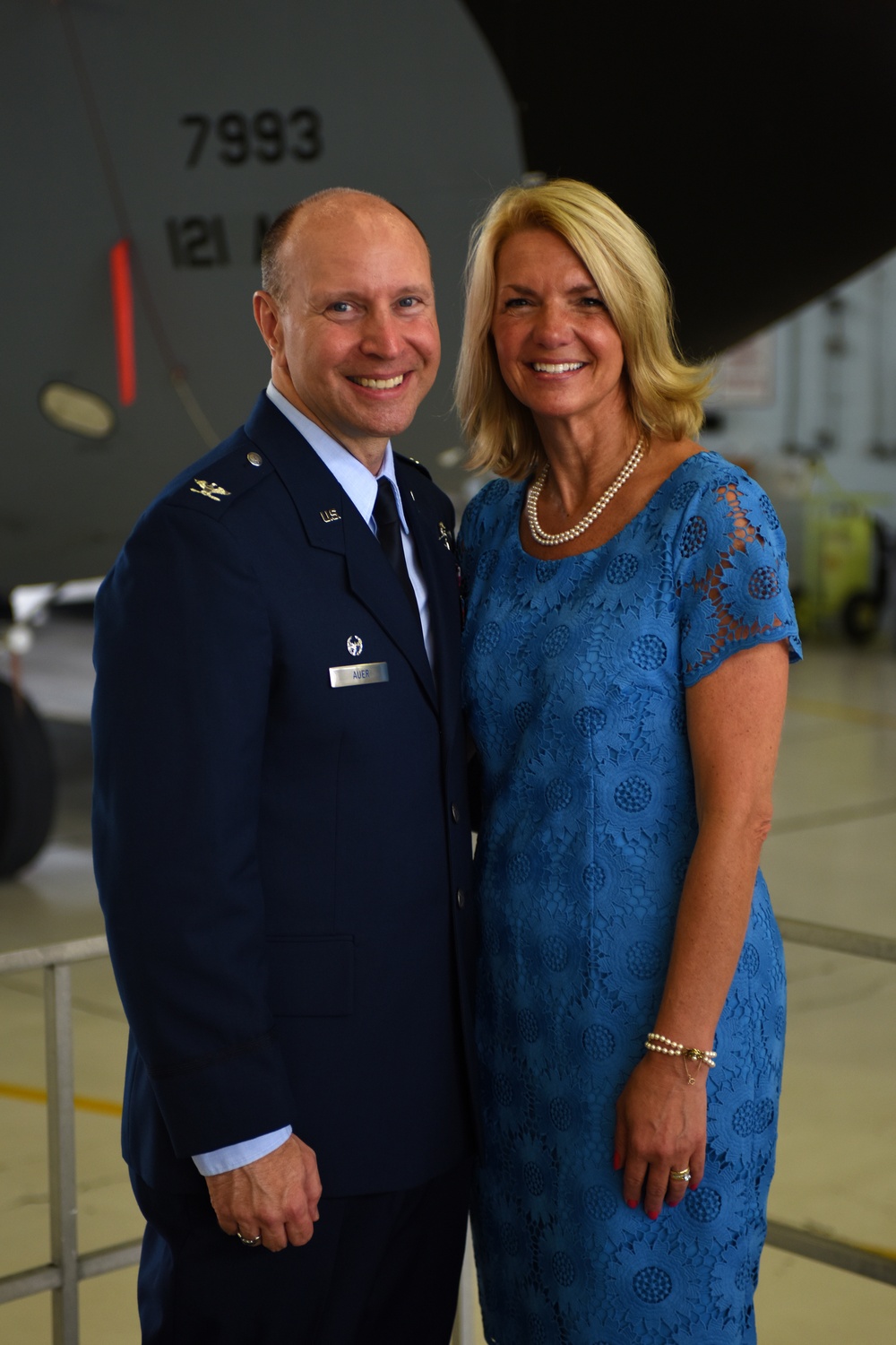 The 121st Air Refueling Wing change of command ceremony