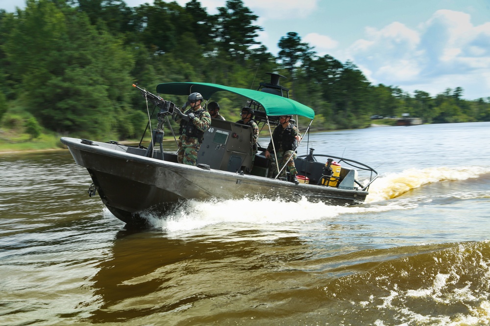 NAVSCIATTS Patrol Craft Officer Riverine course