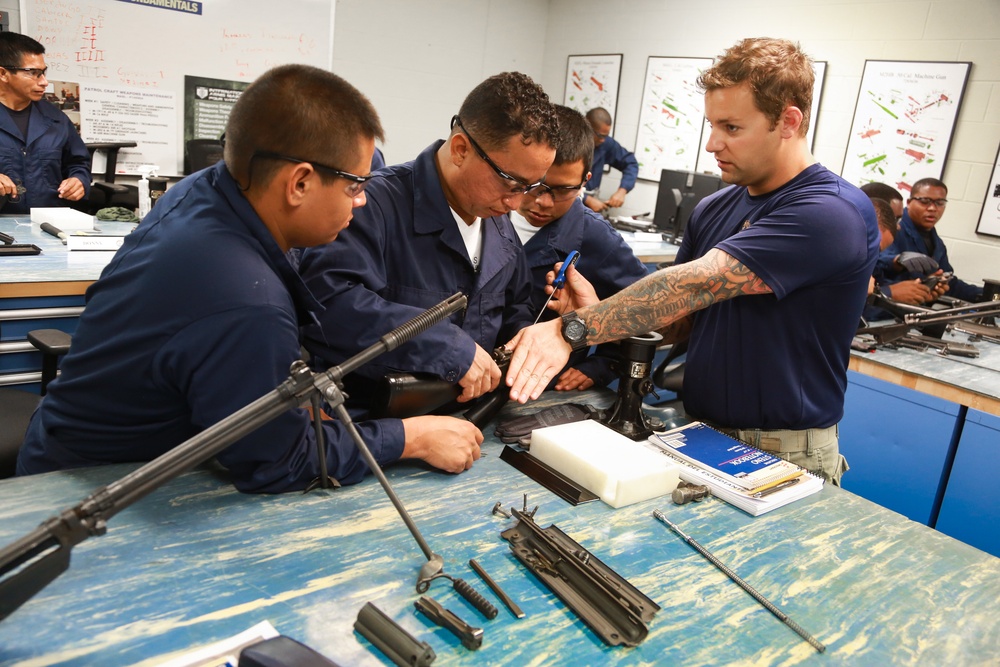 NAVSCIATTS International Small Arms Maintenance course