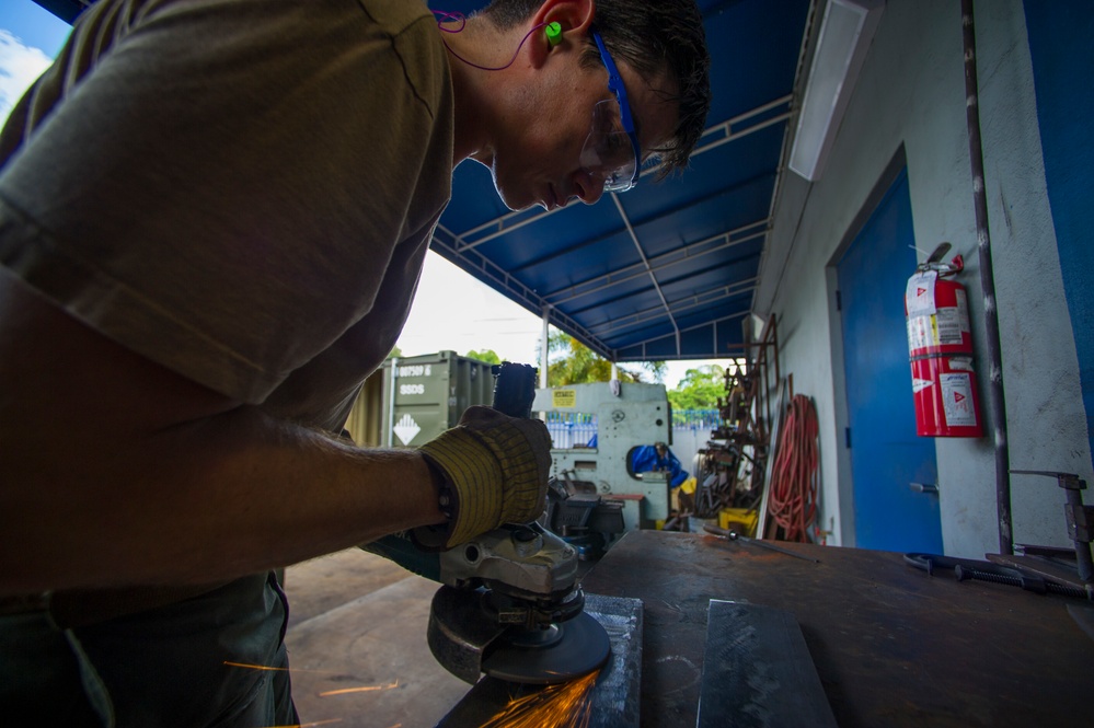 Underwater welding training