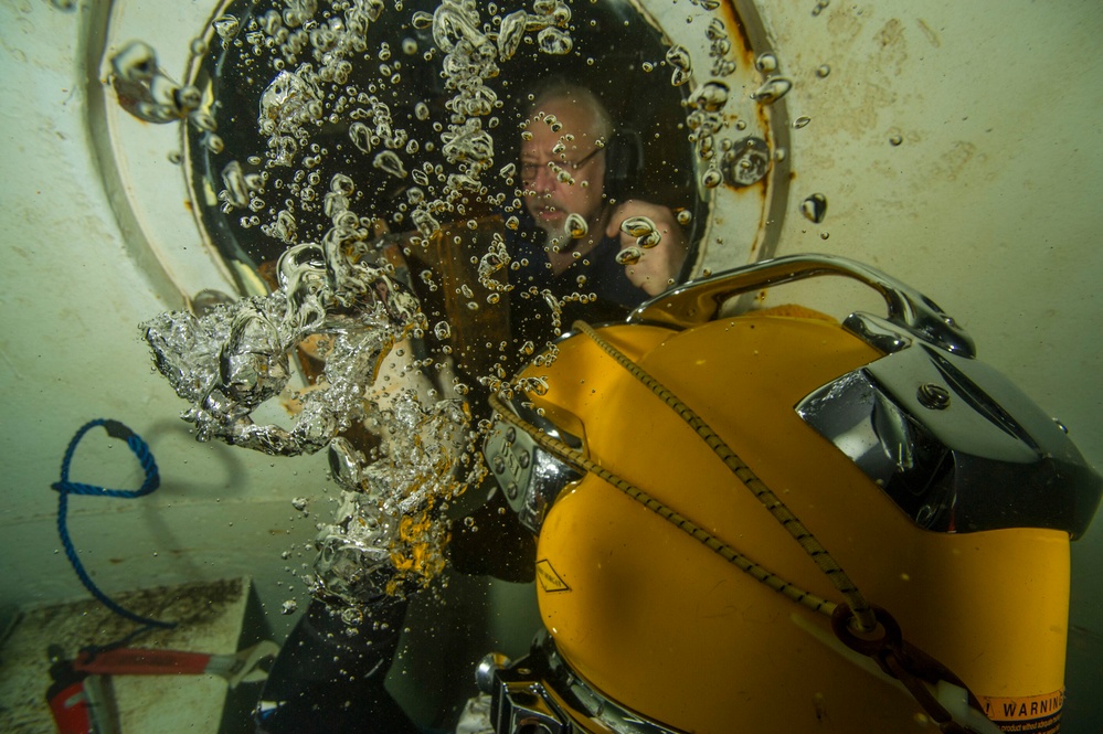 Underwater welding training