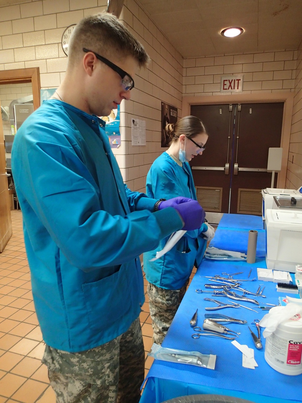 Service members provide dental care for patients during IRT mission at Norwich, NY