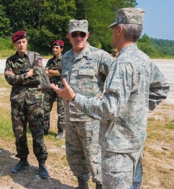 US ambassador visits Colorado Guardsman during project in Slovenia [Image 2 of 10]