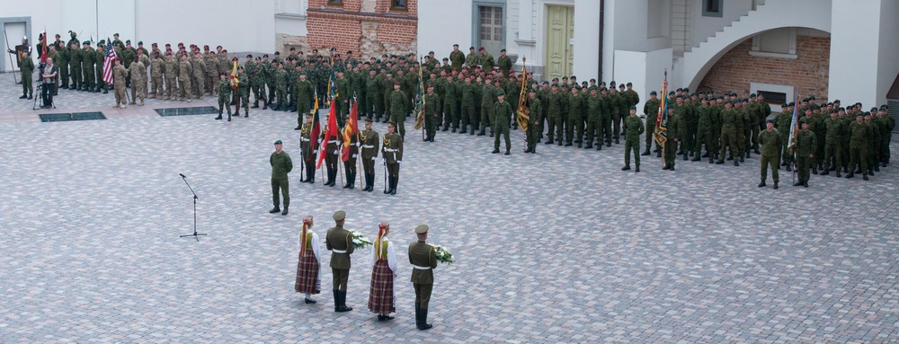 Lithuanian Land Forces celebrates its beginning